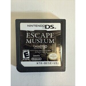 Escape the Museum (Nintendo DS, 2010) cartridge only